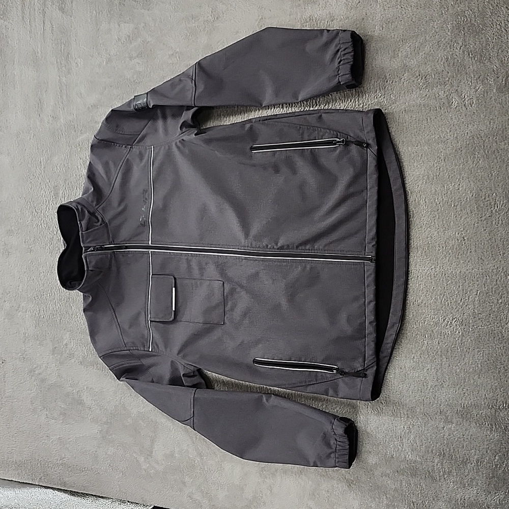 Fersten Jacket  World Wide Toyota Jacket Men's Medium Grey Black Full Zip C-HR
